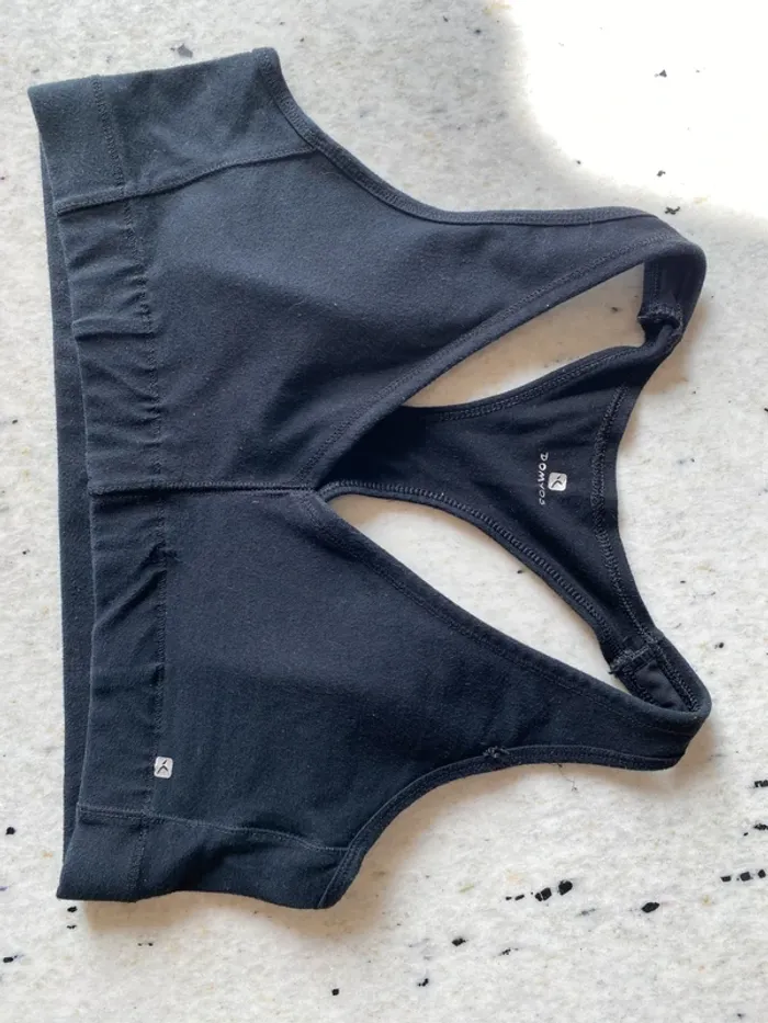 Brassière de sport noire Domyos 42 - photo numéro 2