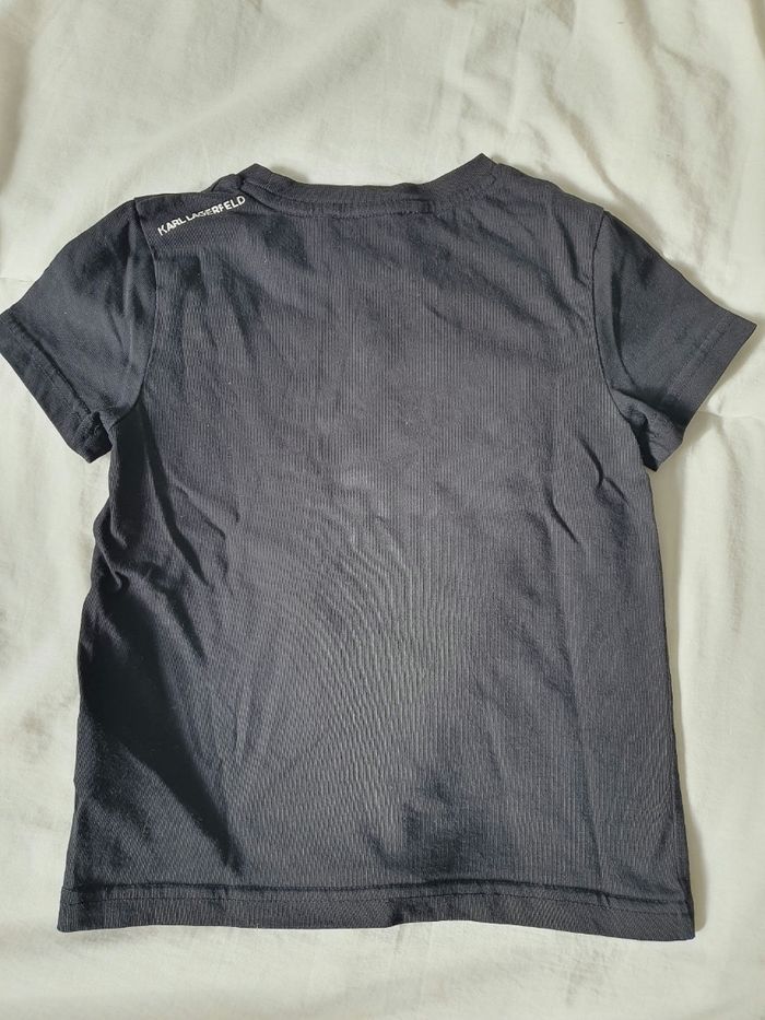 Ensemble garçon noir Karl Kagerfeld taille 4/5 ans - photo numéro 6