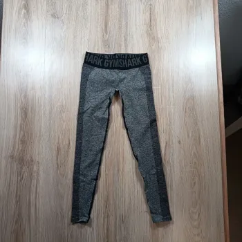 Legging gymshark femme xs gris chiné noir