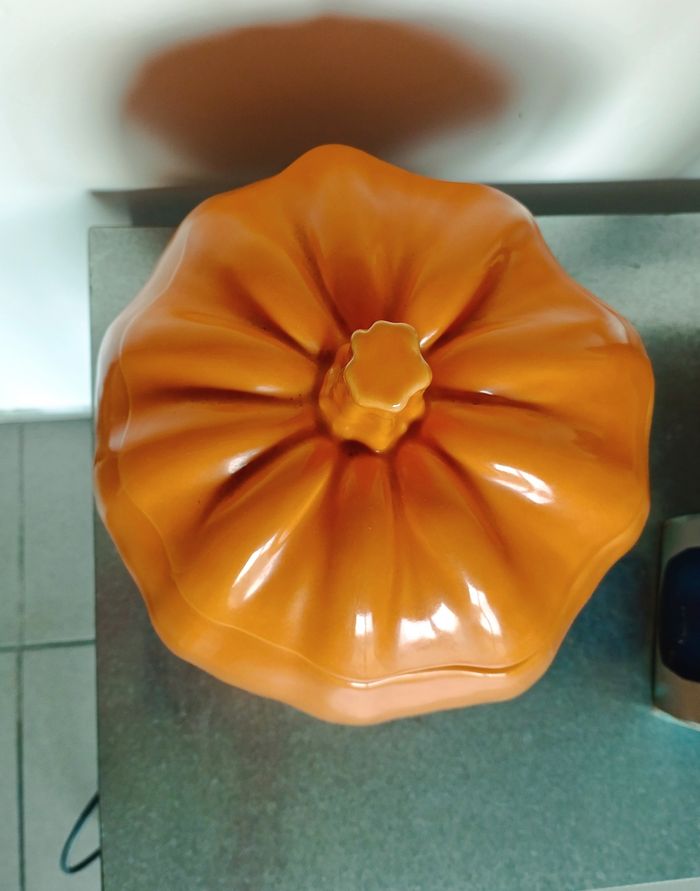 Soupière/ bonbonnière Citrouille - photo numéro 2