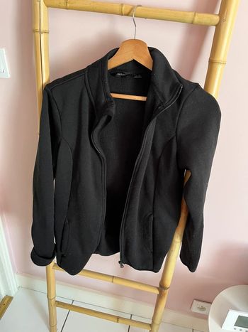 Polaire noire femme