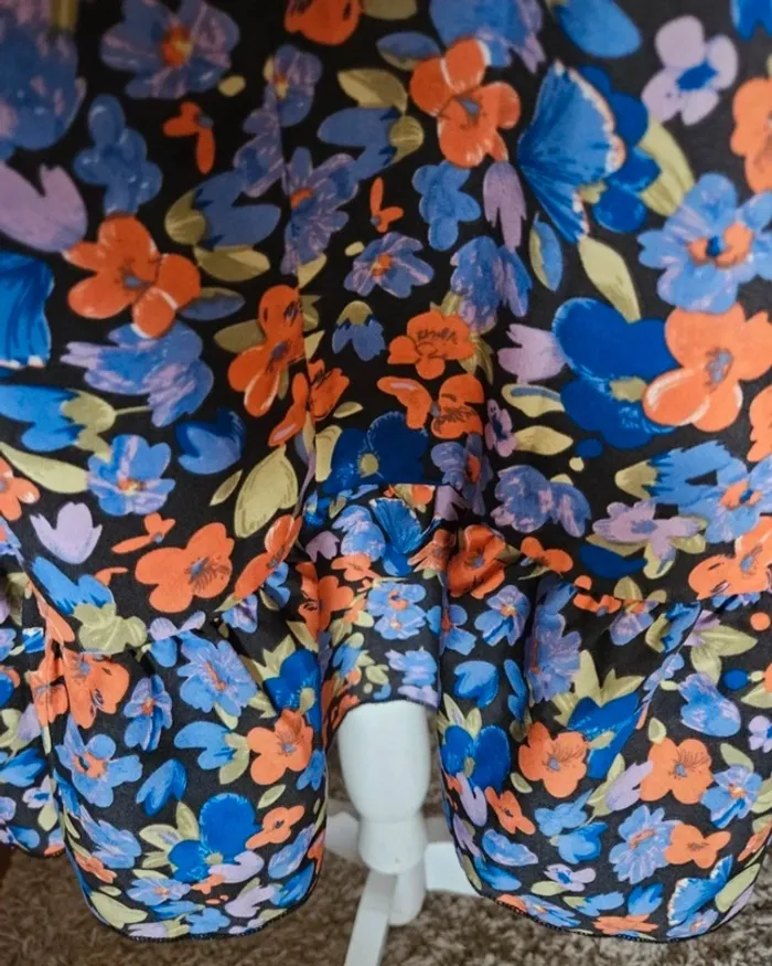 Robe fleurie multicolore Shein Curve Taille XL Neuve - photo numéro 5