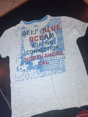 Tee shirt tex 4/5 ans