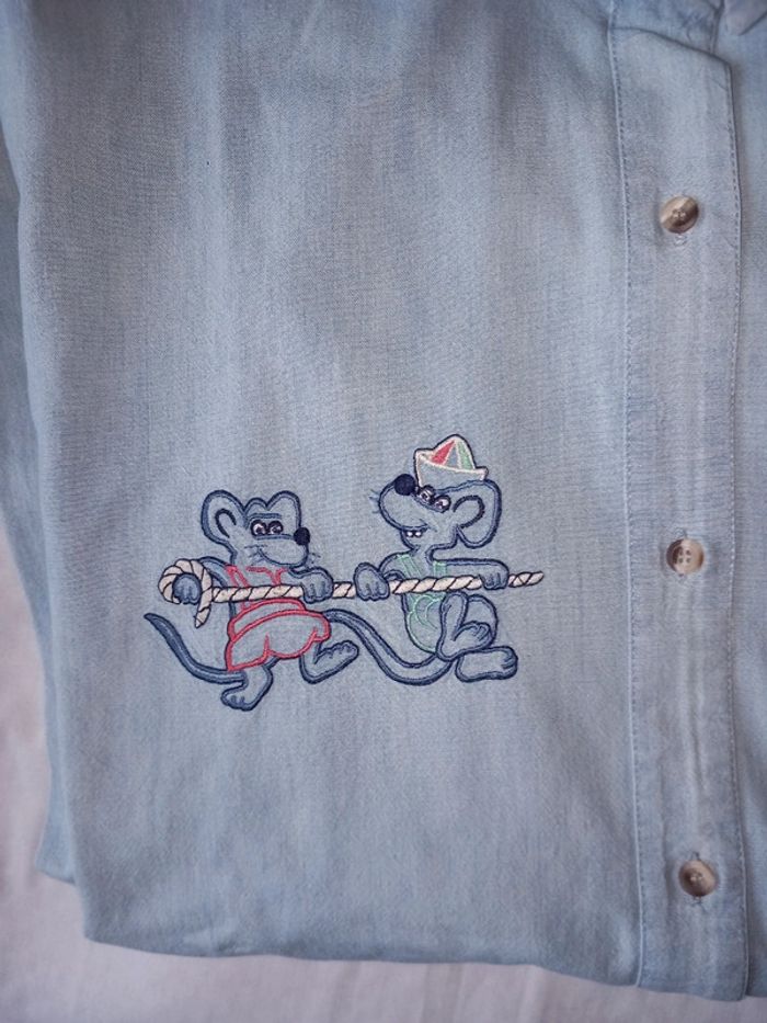 Chemise vintage souris - photo numéro 2