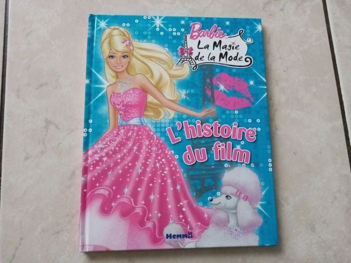 livre barbie la magie de la mode