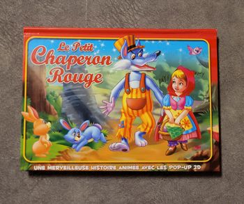 Le petit chaperon rouge pop up Charles Perrault