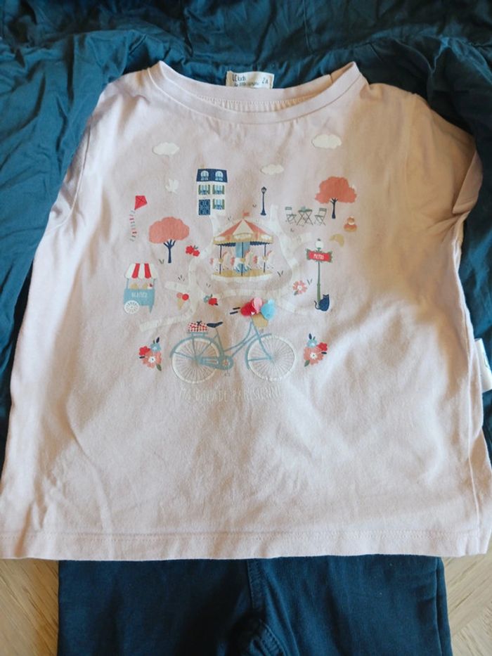 Ensemble fille 2 ans little cigogne - photo numéro 5