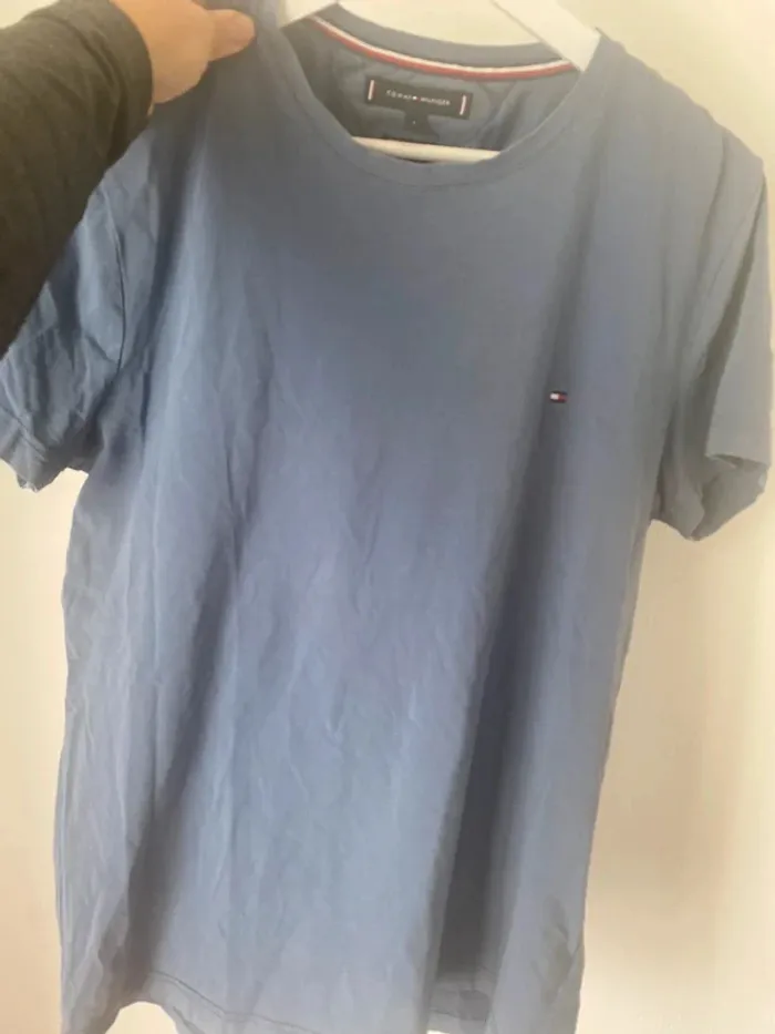 Tee shirt unis homme tommy hilfilger M - photo numéro 6