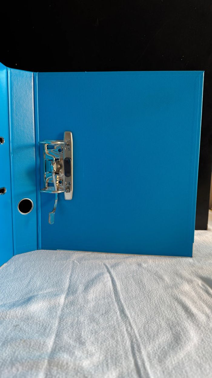 Classeur à levier Esselte Bleu - photo numéro 5