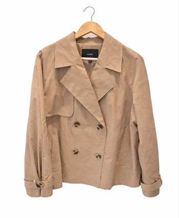 Veste trench beige Kiabi - XXL