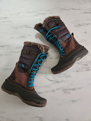 The north face bottes marron 41