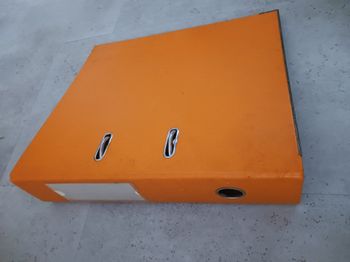 classeur orange occasion