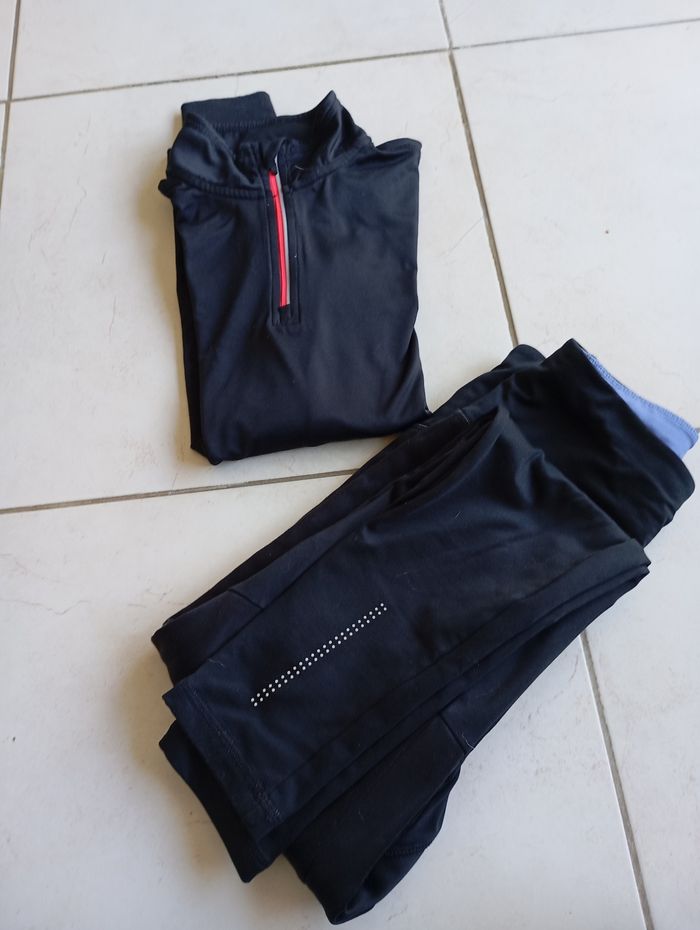 Ensemble lot  tee shirt et pantalon taille XS 14 ans