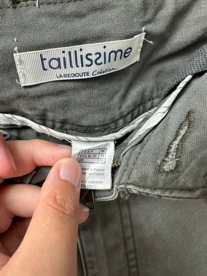 Short gris taillissime taille 66 - 5XL - photo numéro 5