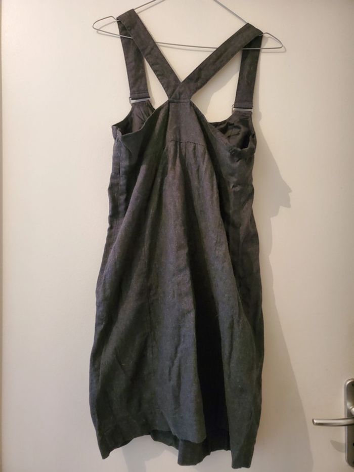 Robe tunique gris chiné Camaieu taille 38 - photo numéro 4