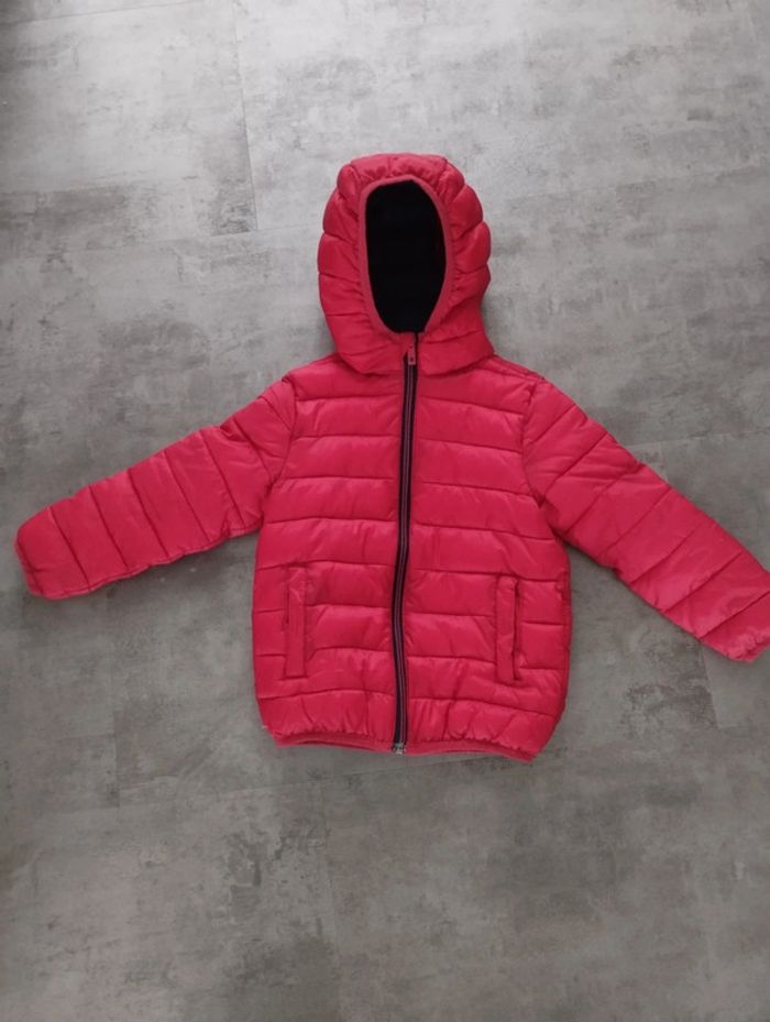 Veste matelassée mi-saison fille 4 ans