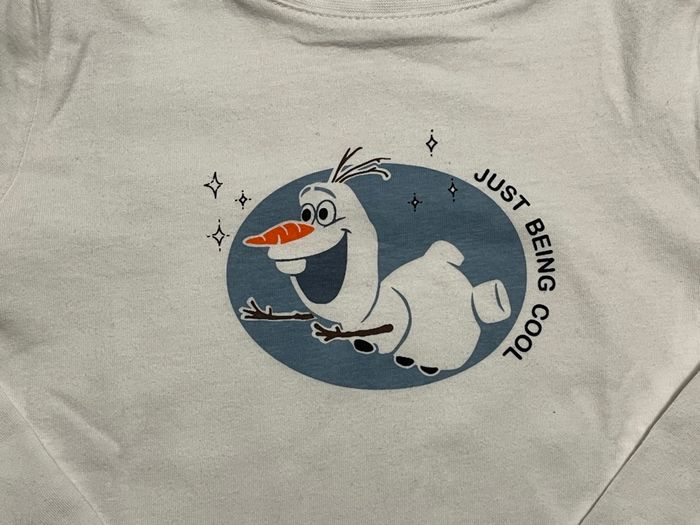 T-shirt manches longues Olaf - 4 ans - photo numéro 2