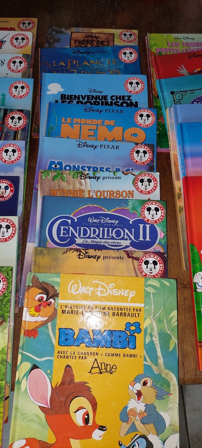 Lot 26 livres Disney - photo numéro 3