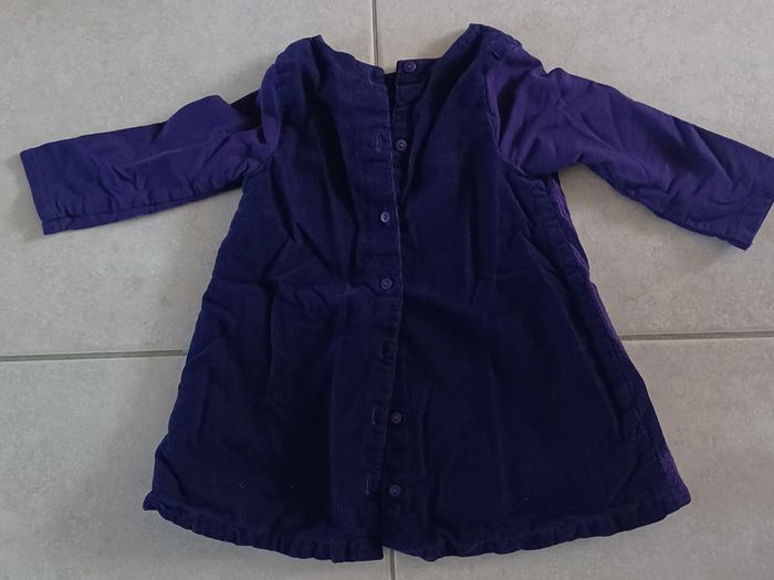 Robe bi-matière DPAM 18 mois - photo numéro 2