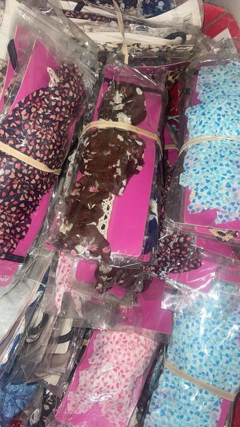 Lot de 100 accessoires chouchou bracelet