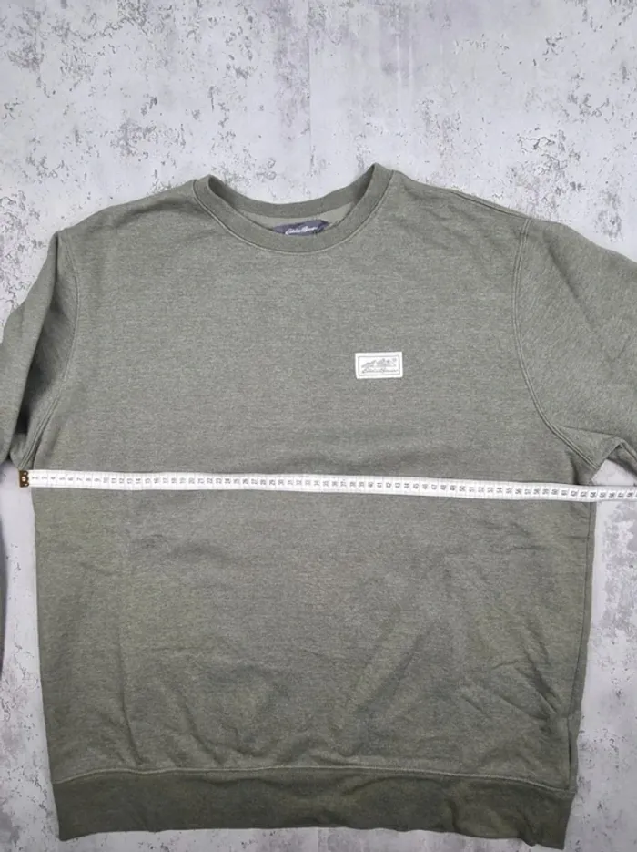 Sweat kaki Eddie Bauer – Taille XL Hommes (mesures en photos) - photo numéro 10