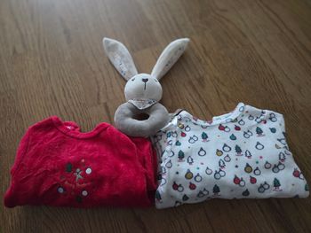 Lot 2 pyjamas chaud Noël bout chou 1 mois