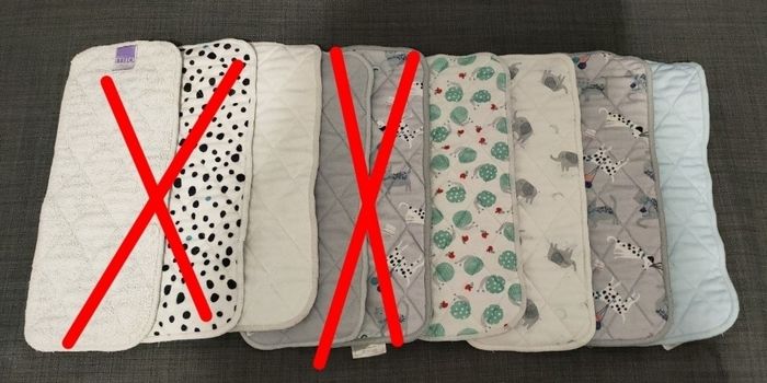 Lot inserts boosters couches lavables Bambino mio