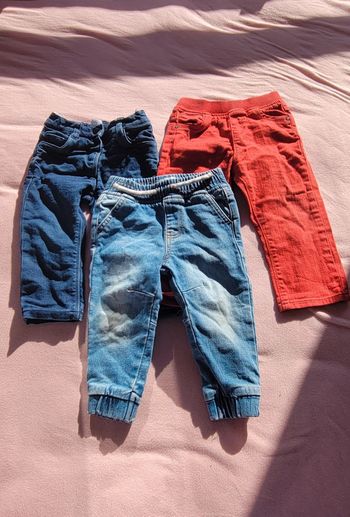 Lot pantalon garçon