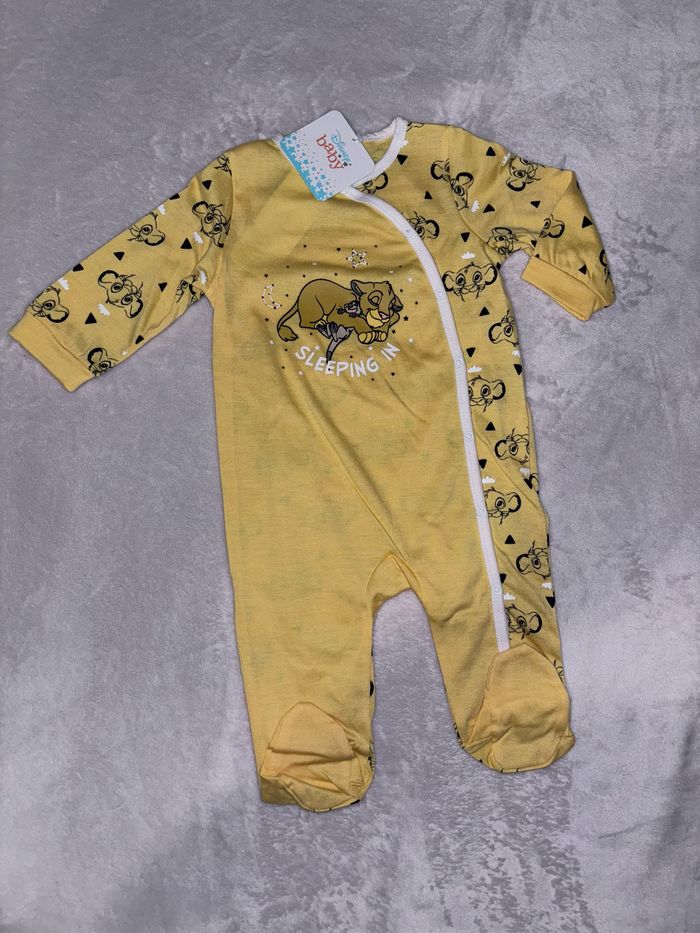 Pyjama simba jaune