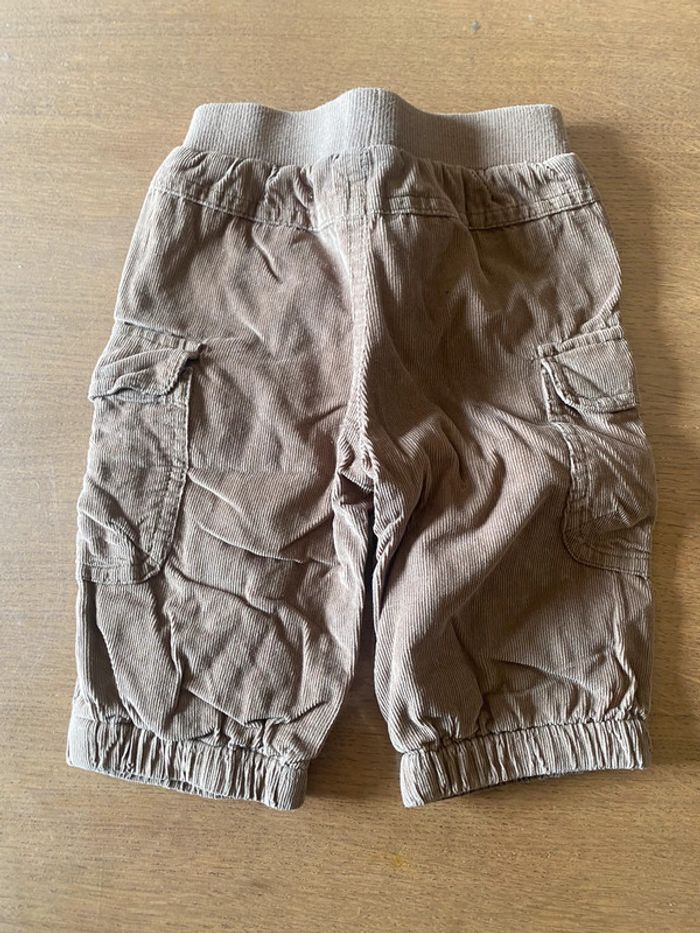 Pantalon marron velour - photo numéro 2