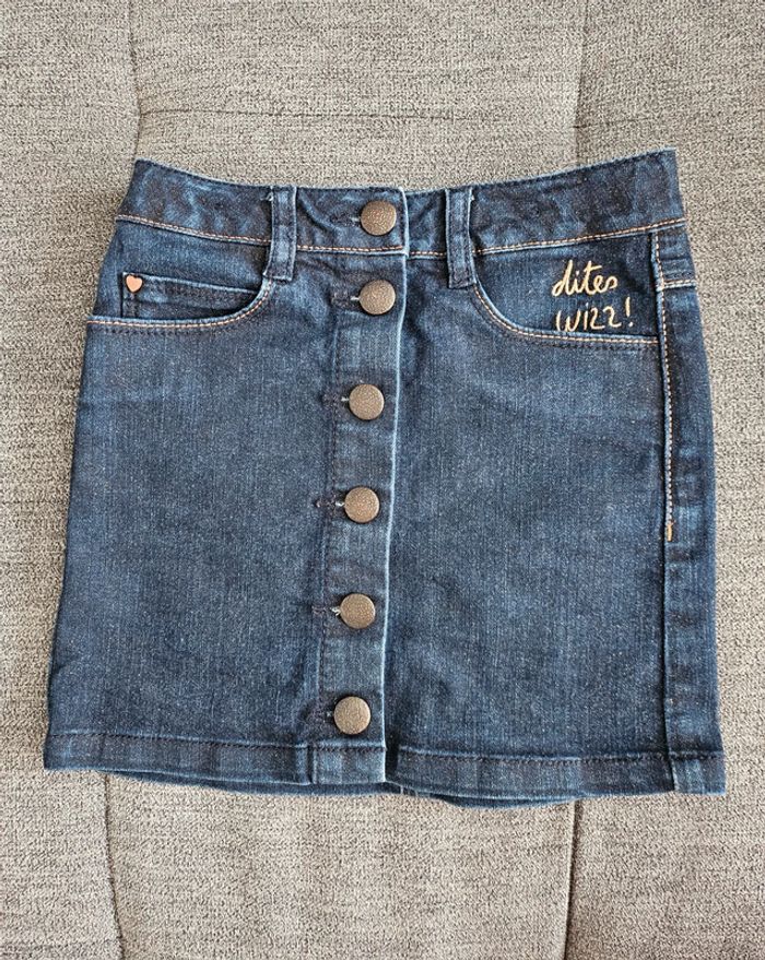 Jupe en jean pailletés Catimini