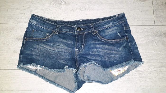 Short en jean