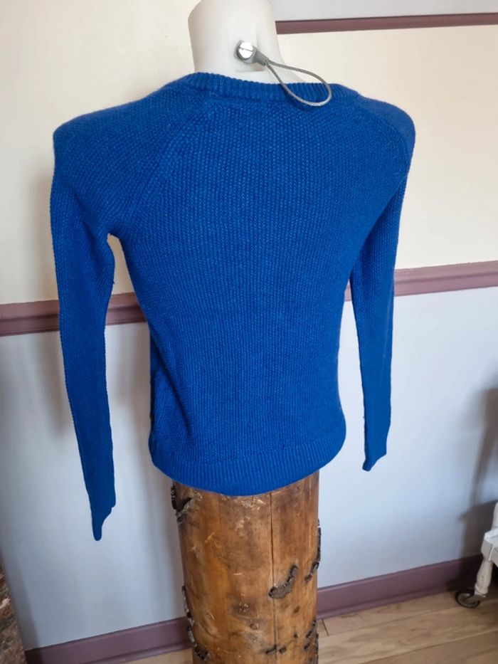 Pull esprit 36 bleu - photo numéro 4