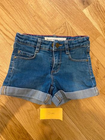 Short jean Monoprix 5 ans