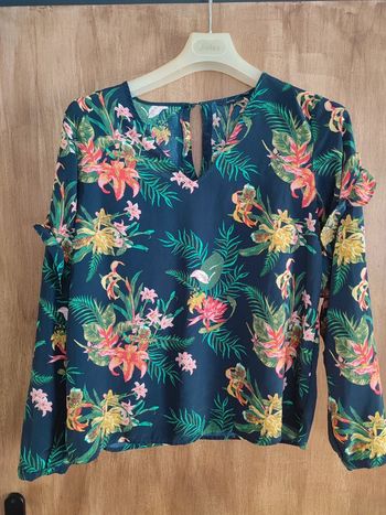 Blouse fleurie M
