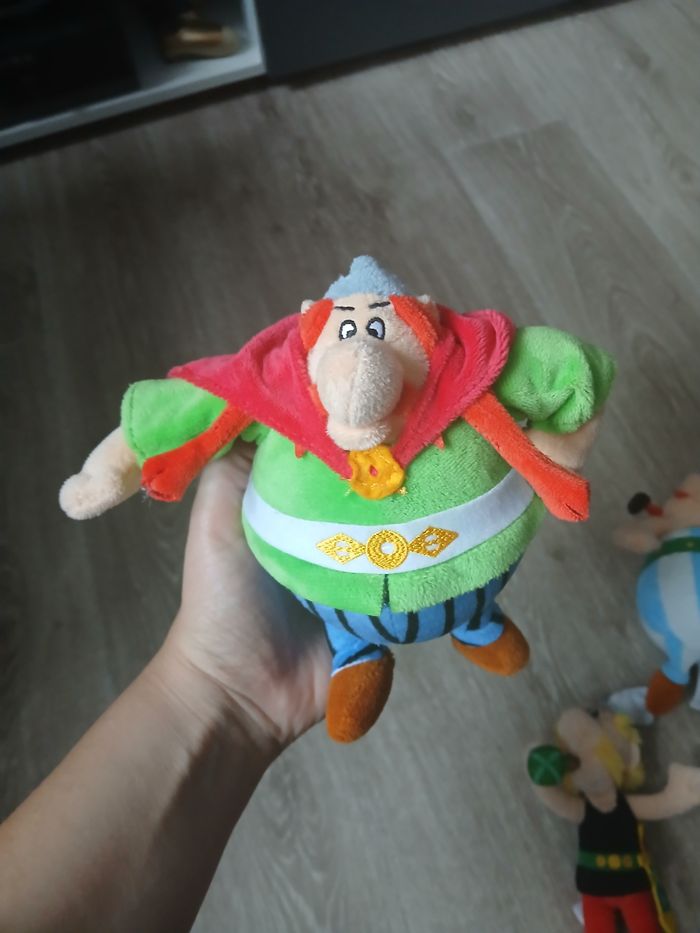 Lot de  3 peluches Asterix et Obélix - photo numéro 2