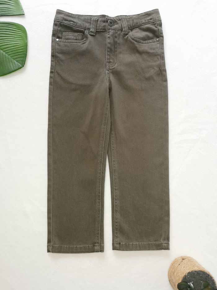 Jean marron garçon 4 Ans