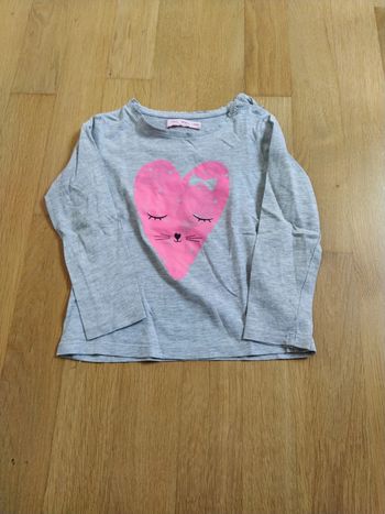 T-shirt ml fille 36 mois