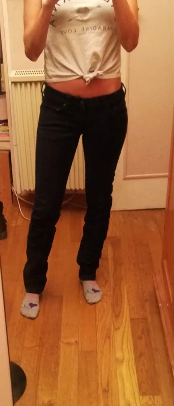 Jean noir mango T 36 - photo numéro 3