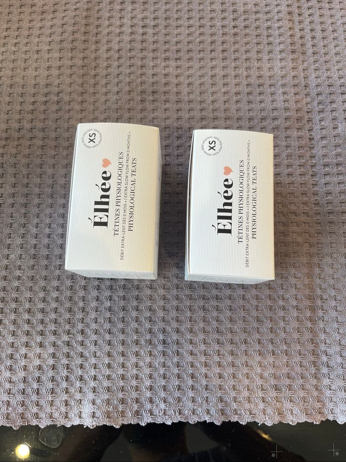 Tétines physiologiques Élhée taille XS (2 boites) - photo numéro 4
