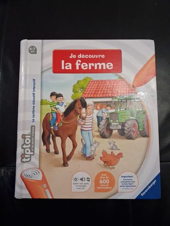Tiptoi livre je découvre la ferme