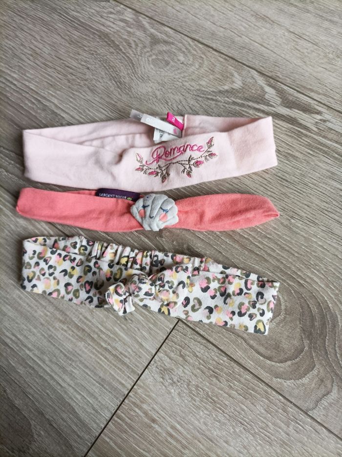 Lot de 3 bandeaux bébé 18-24 mois