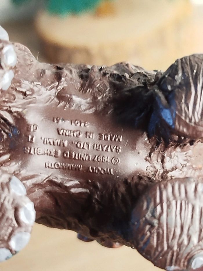 SAFARI figurine jeune mammouth animal préhistorique - photo numéro 7