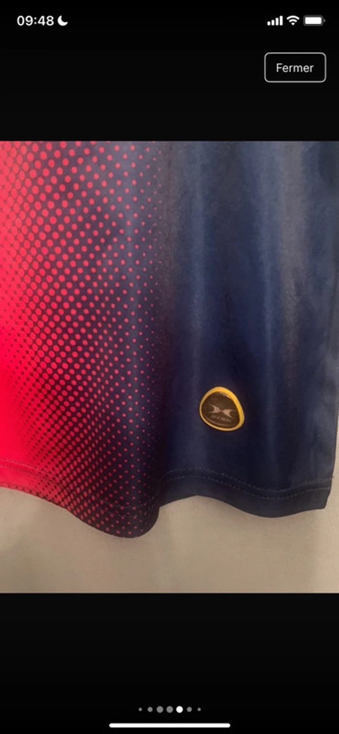 Jolie t-shirt de foot Barcelone enfant - photo numéro 5