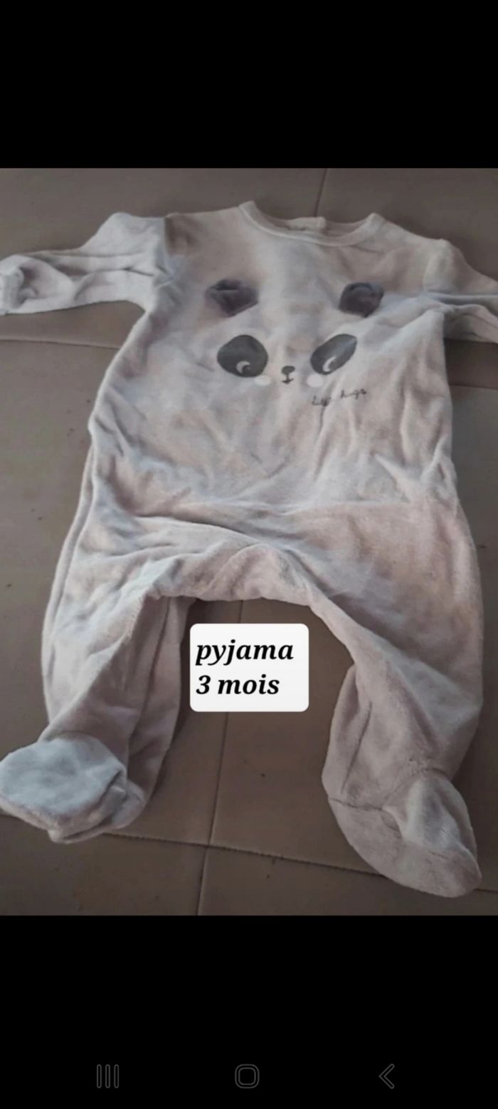 Pyjama 3 mois kiabi