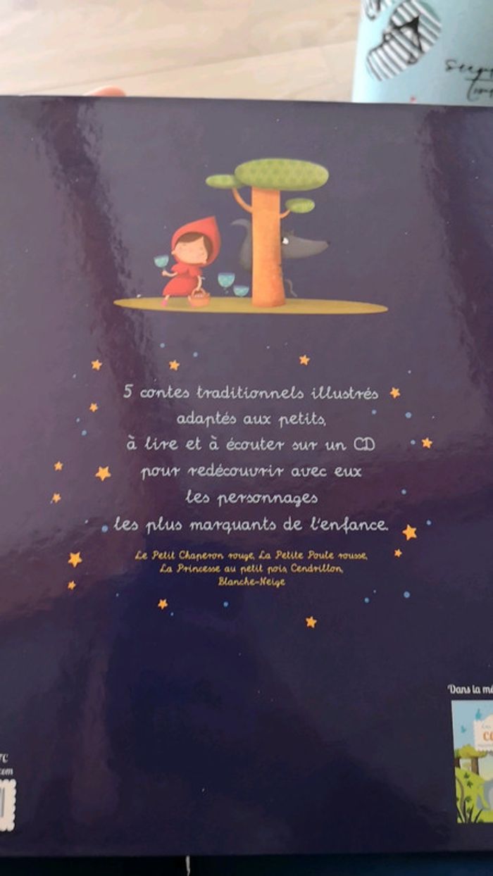 Livre CD neuf fleurus les merveilleux contes racontes aux petits - photo numéro 2