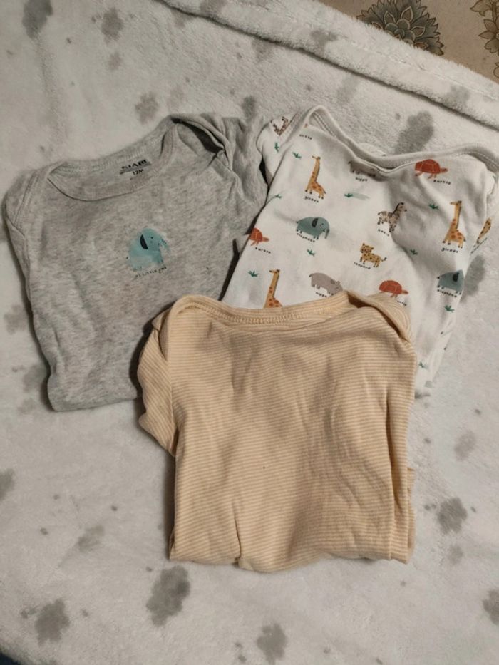 Body 12 mois manche courte