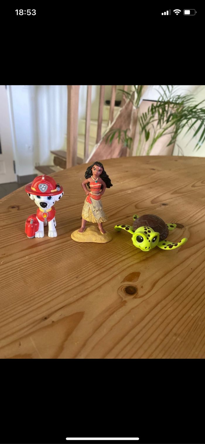 Lot de 3 tonies français