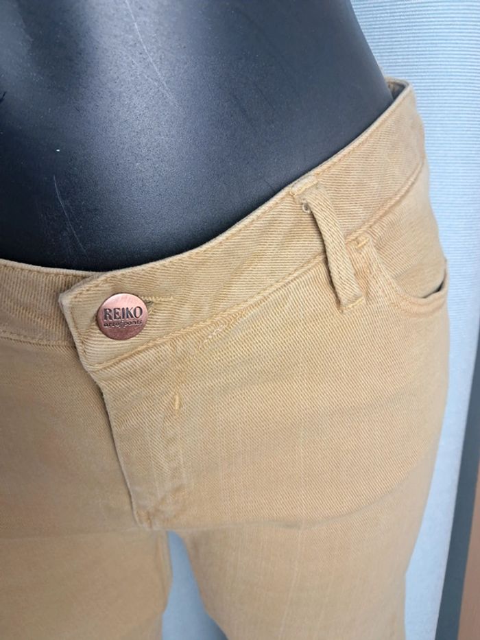 Reiko jean moutarde T.40 en tbe - photo numéro 5