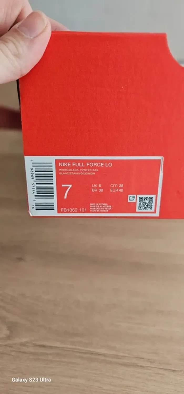 Baskets nike full force neuve pointure 40 - photo numéro 6